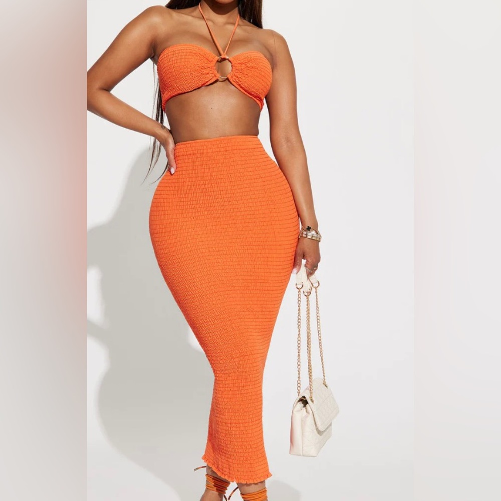 Orange 2 piece set